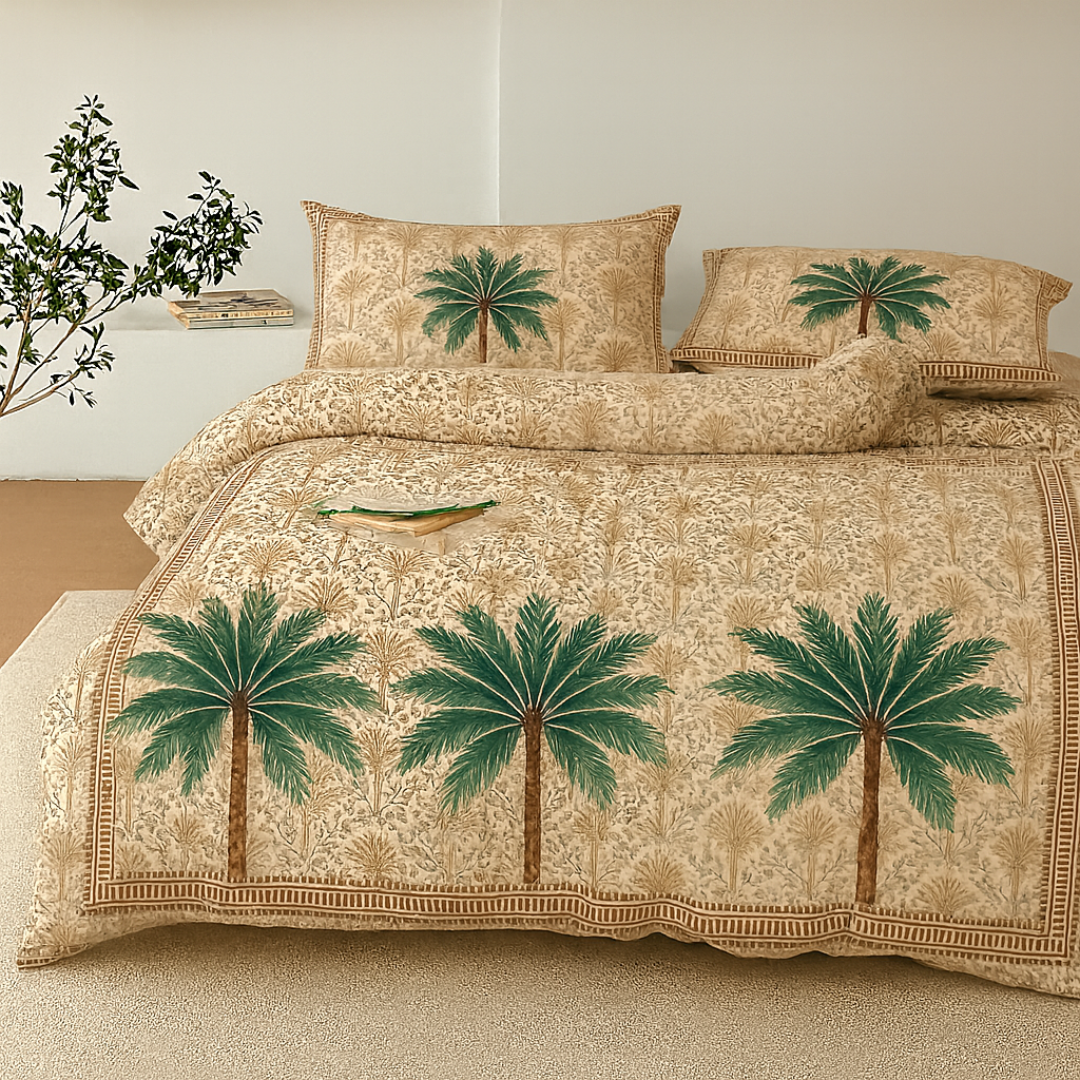 Palm Haven All-Season Comforter – 90x90 inch