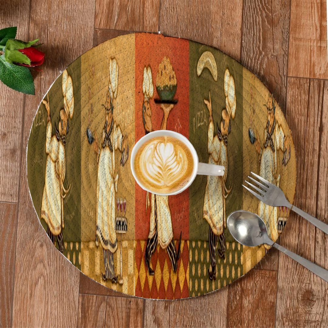 LHF BellaCucina™ Round Printed Placemat