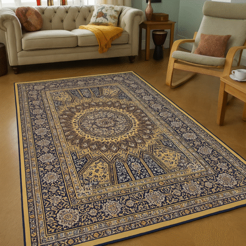 Leelaa Home – Royal Sapphire Persian Carpet