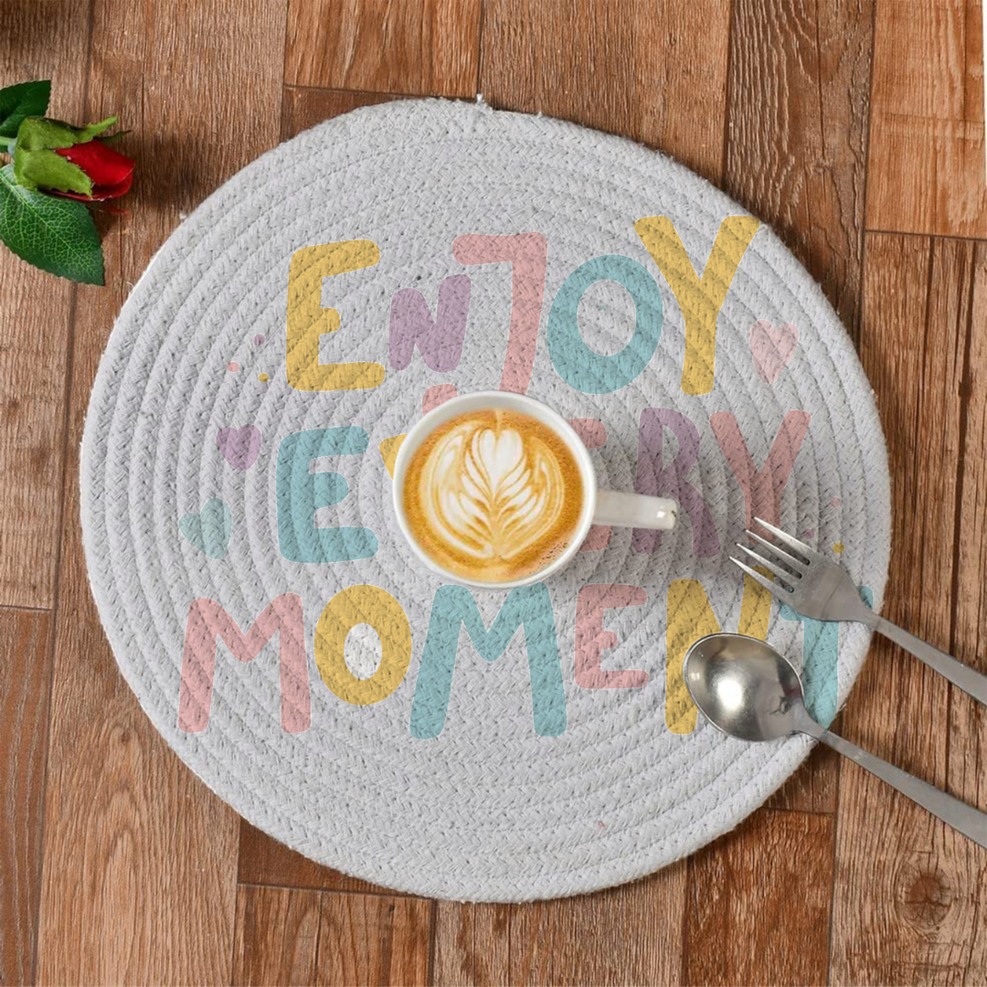 LHF JoyMomentâ„¢ Round Printed Placemat
