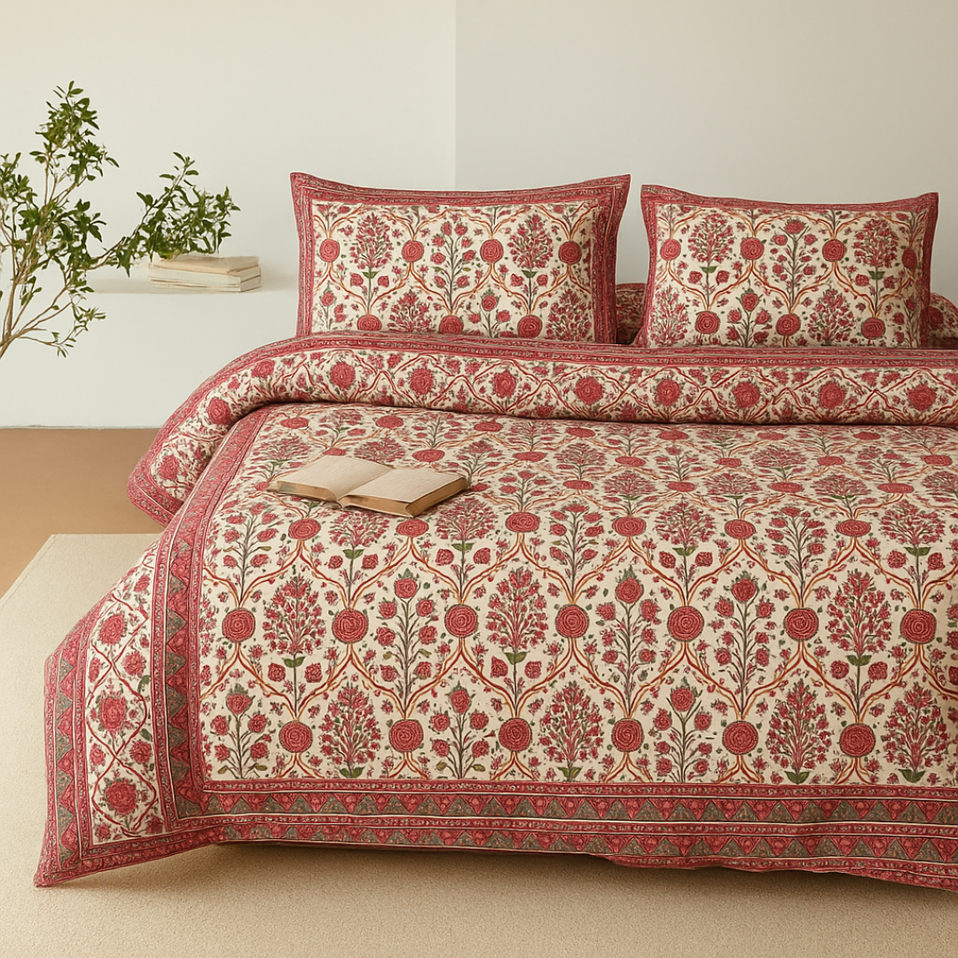 Gulbagh Royale Microfiber Comforter – 90x90 inch