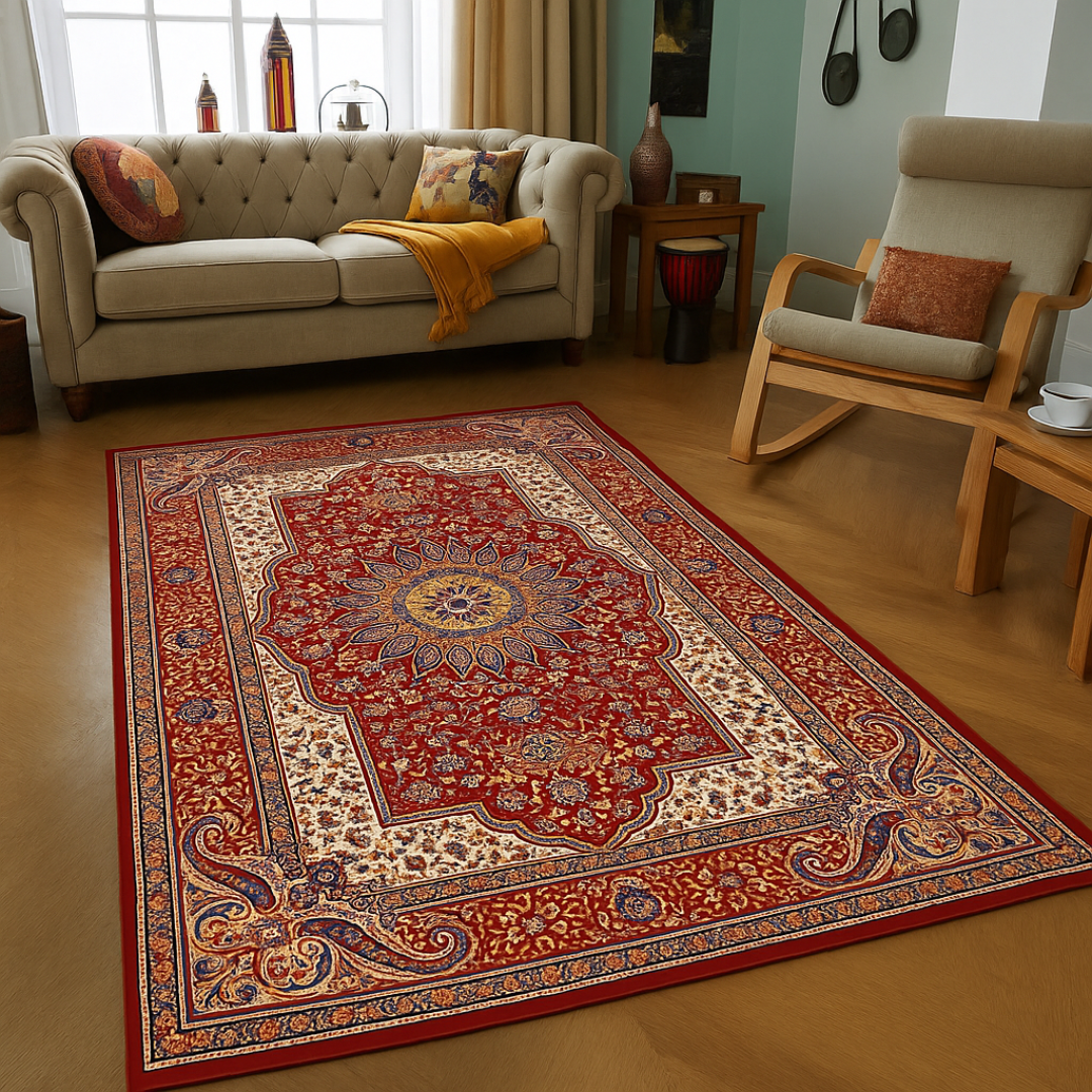 Leelaa Home – Crimson Heritage Persian Carpet