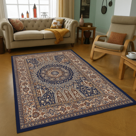 Leelaa Home – Midnight Royale Persian Carpet