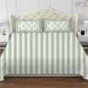 Sage Stripe CottonTouch Bedsheet Set
