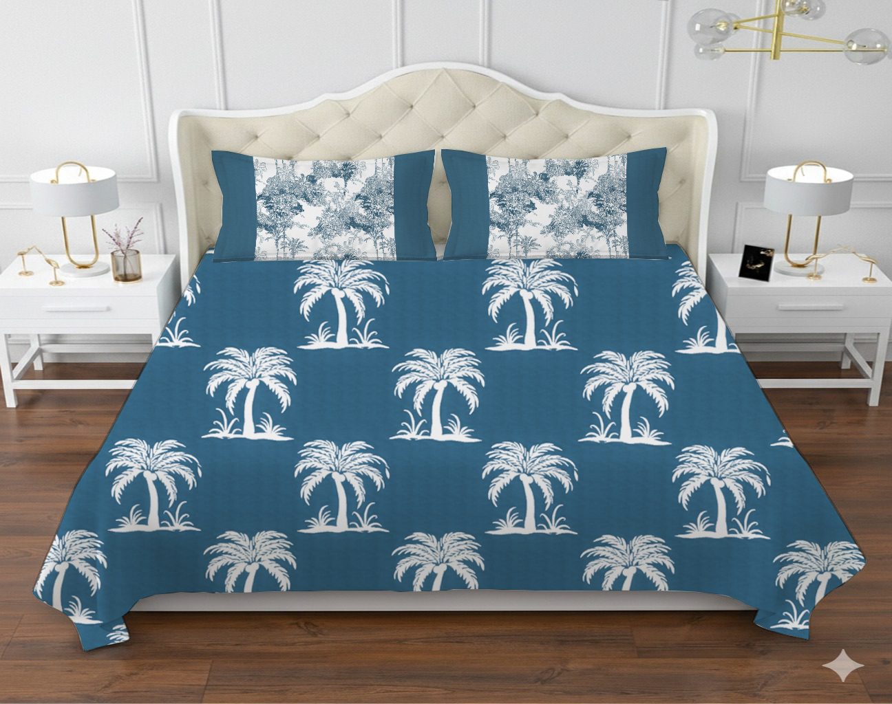 Coastal Palms CottonTouch Bedsheet Set